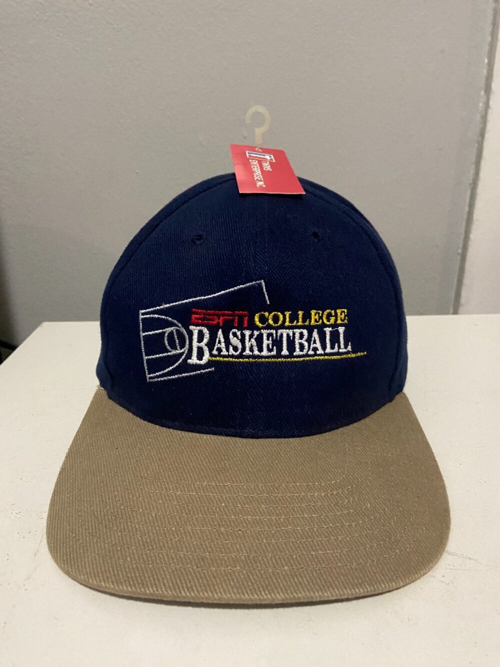 NEW Vintage Twins Enterprise ESPN College Basketball Strap Back NCAA Hat Cap